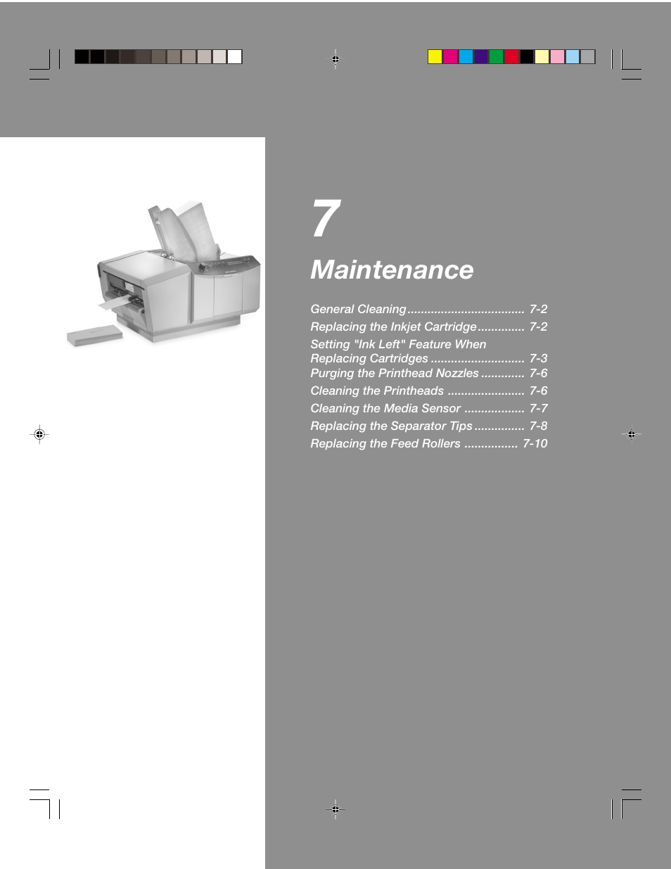 Maintenance | Pitney Bowes ADDRESSRIGHTTM DA900 User Manual | Page 59 / 108