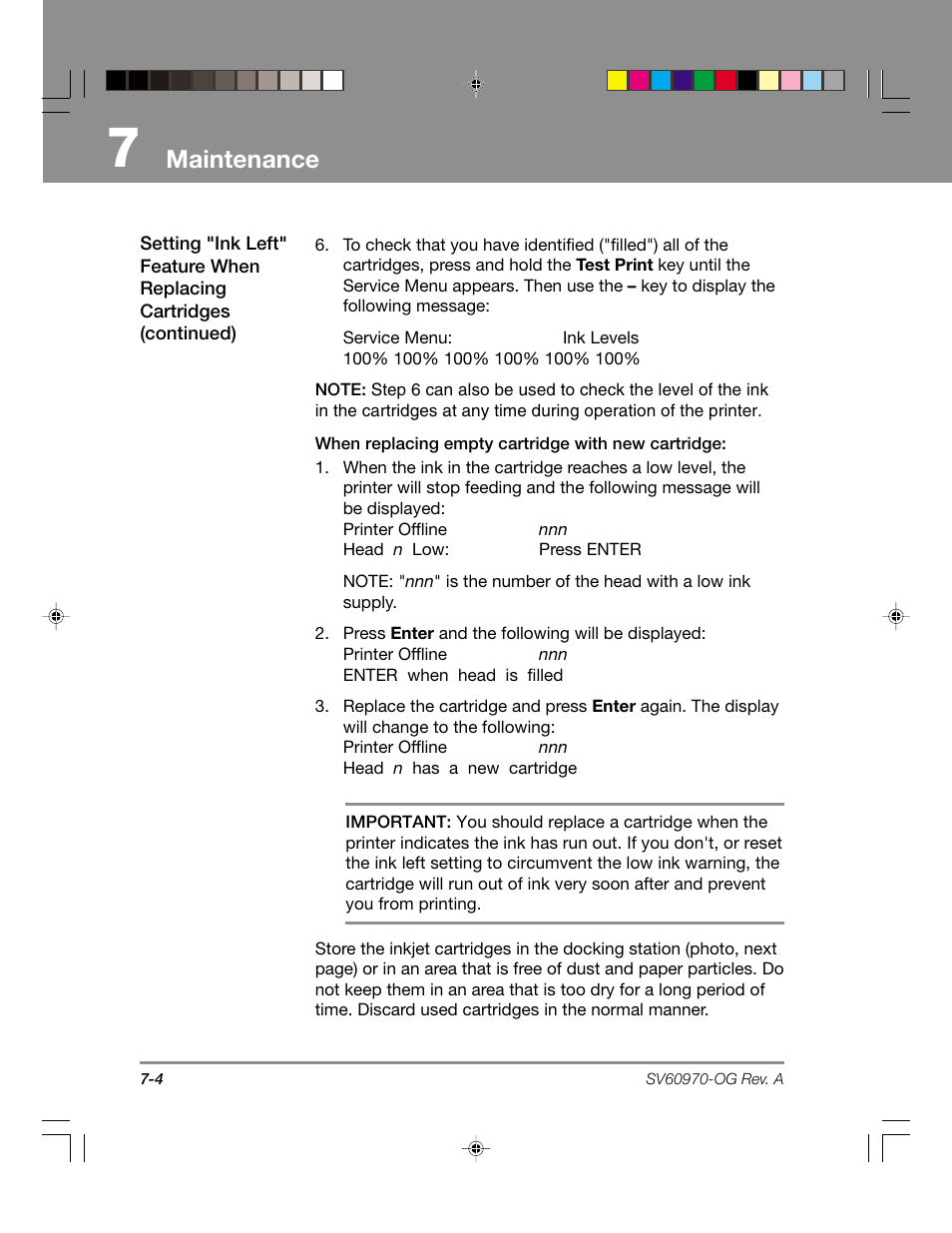 Maintenance | Pitney Bowes ADDRESSRIGHTTM DA900 User Manual | Page 62 / 108