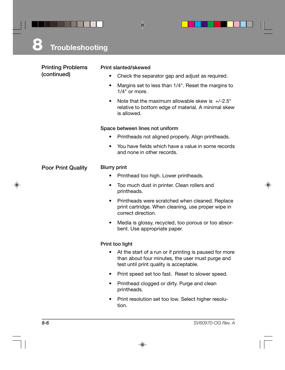 Troubleshooting | Pitney Bowes ADDRESSRIGHTTM DA900 User Manual | Page 76 / 108