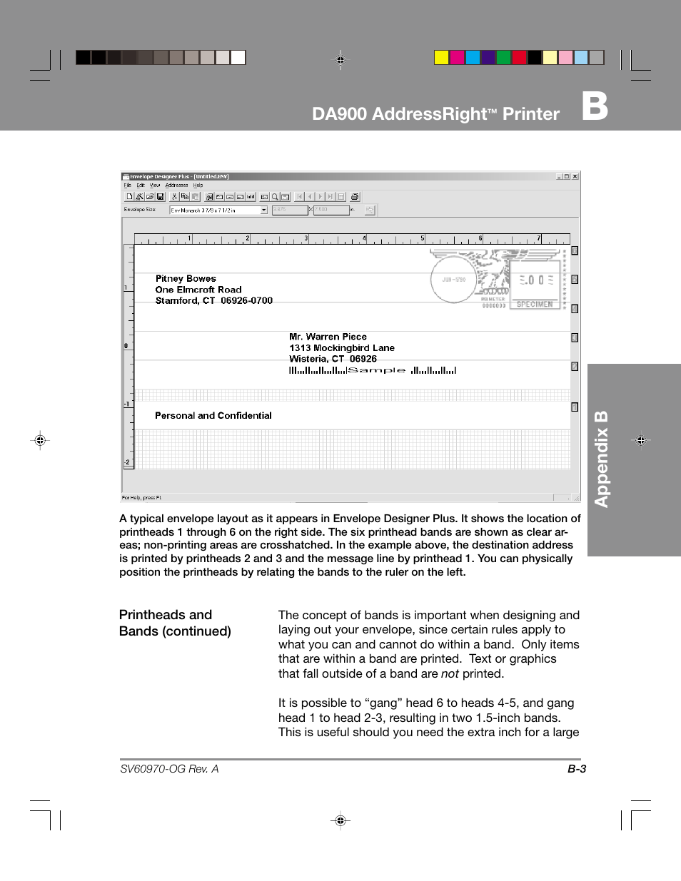 Pitney Bowes ADDRESSRIGHTTM DA900 User Manual | Page 97 / 108