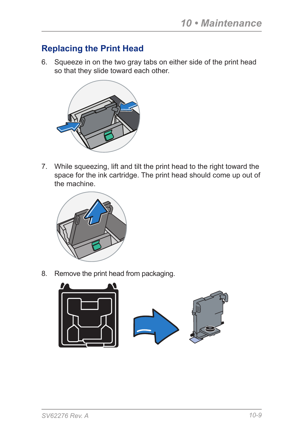 10 • maintenance | Pitney Bowes DM125 User Manual | Page 151 / 209