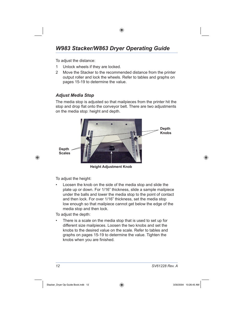 Pitney Bowes W983 User Manual | Page 15 / 30