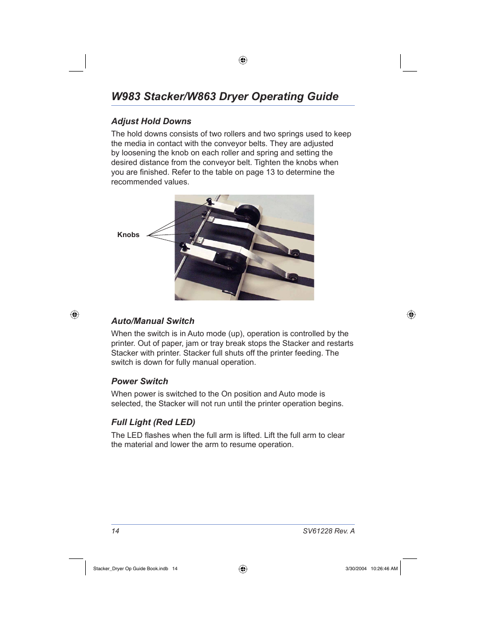 Pitney Bowes W983 User Manual | Page 17 / 30