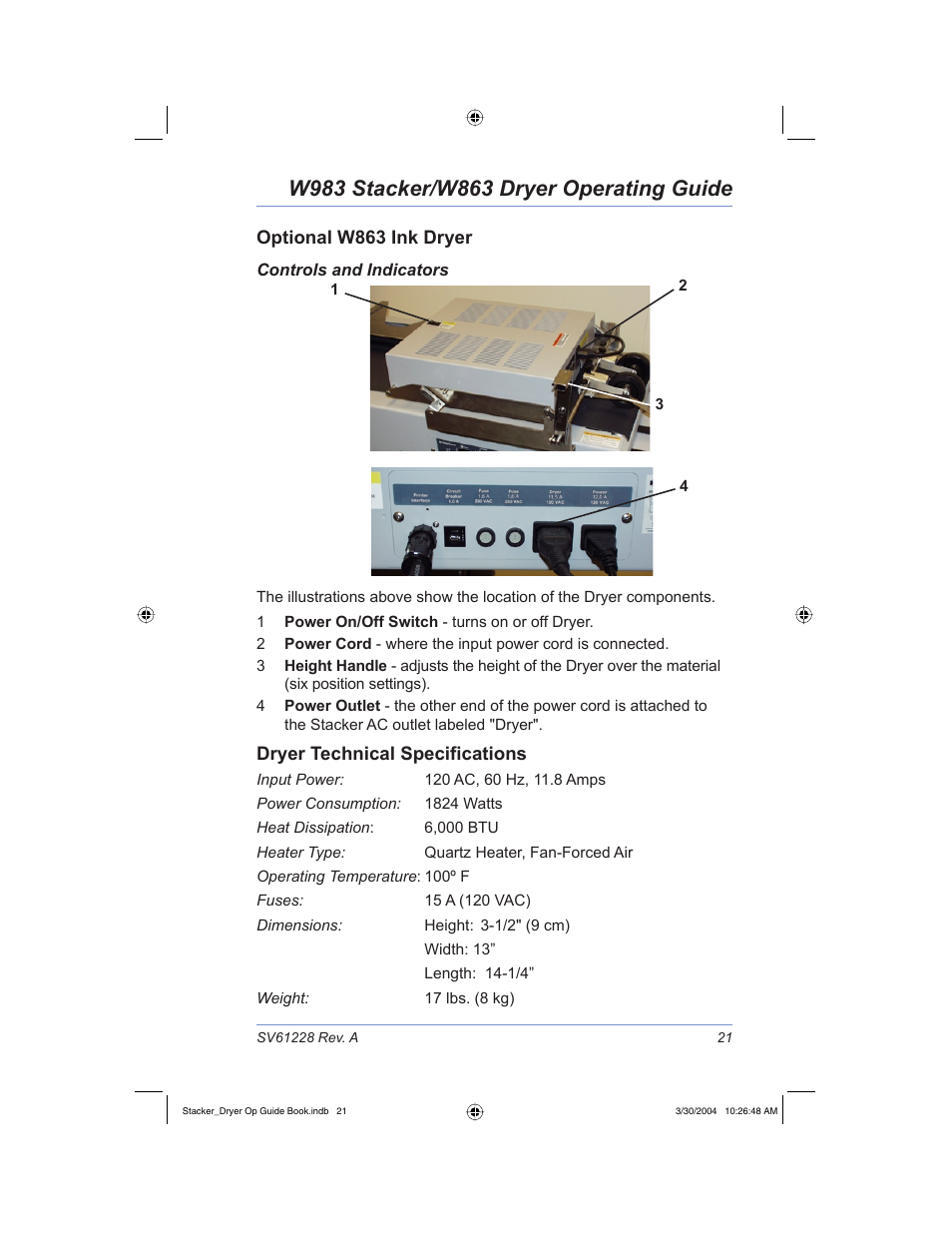 Pitney Bowes W983 User Manual | Page 24 / 30