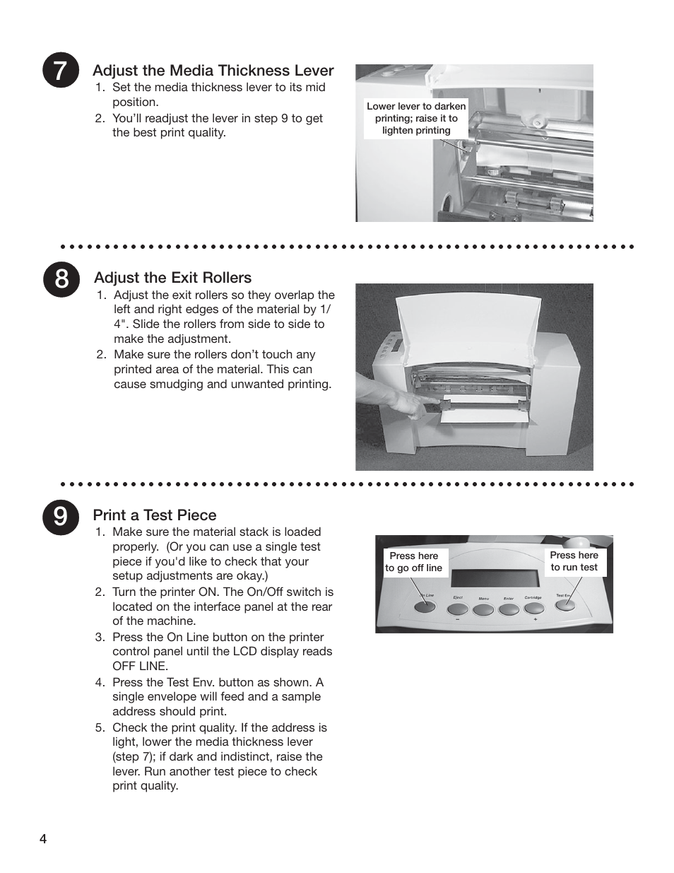 Pitney Bowes ADDRESSRIGHT DA300 User Manual | Page 4 / 6