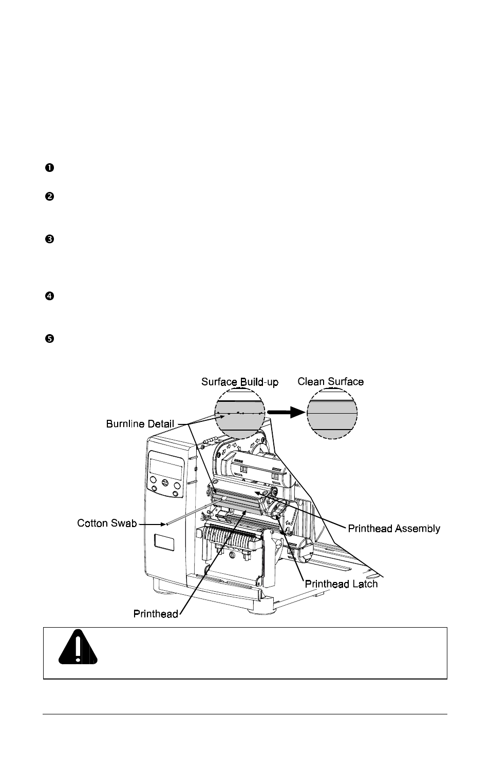 1 cleaning the printhead | Pitney Bowes J693 User Manual | Page 67 / 109