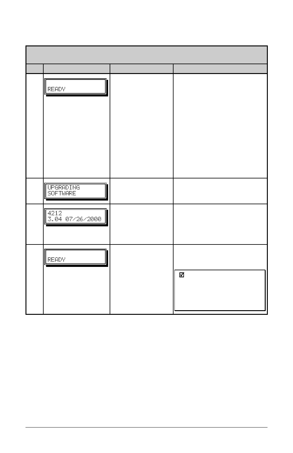1 updating from the ready mode | Pitney Bowes J693 User Manual | Page 70 / 109