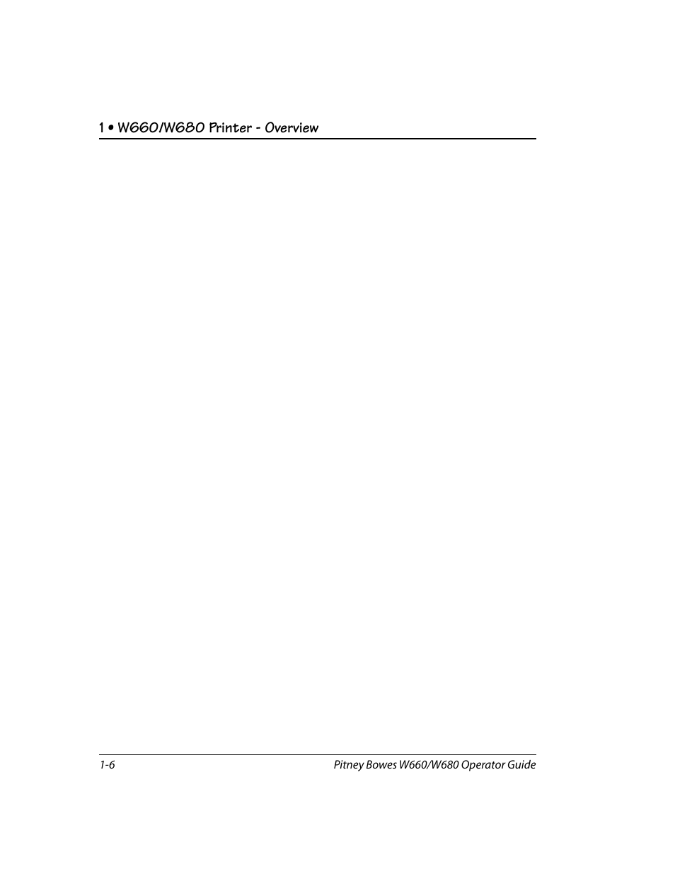 Pitney Bowes W680 User Manual | Page 12 / 130
