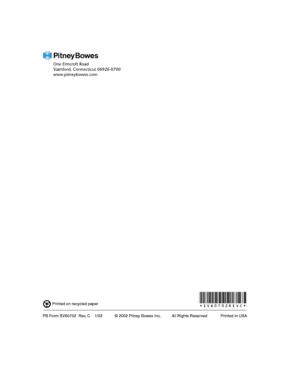 Pitney Bowes W680 User Manual | Page 130 / 130