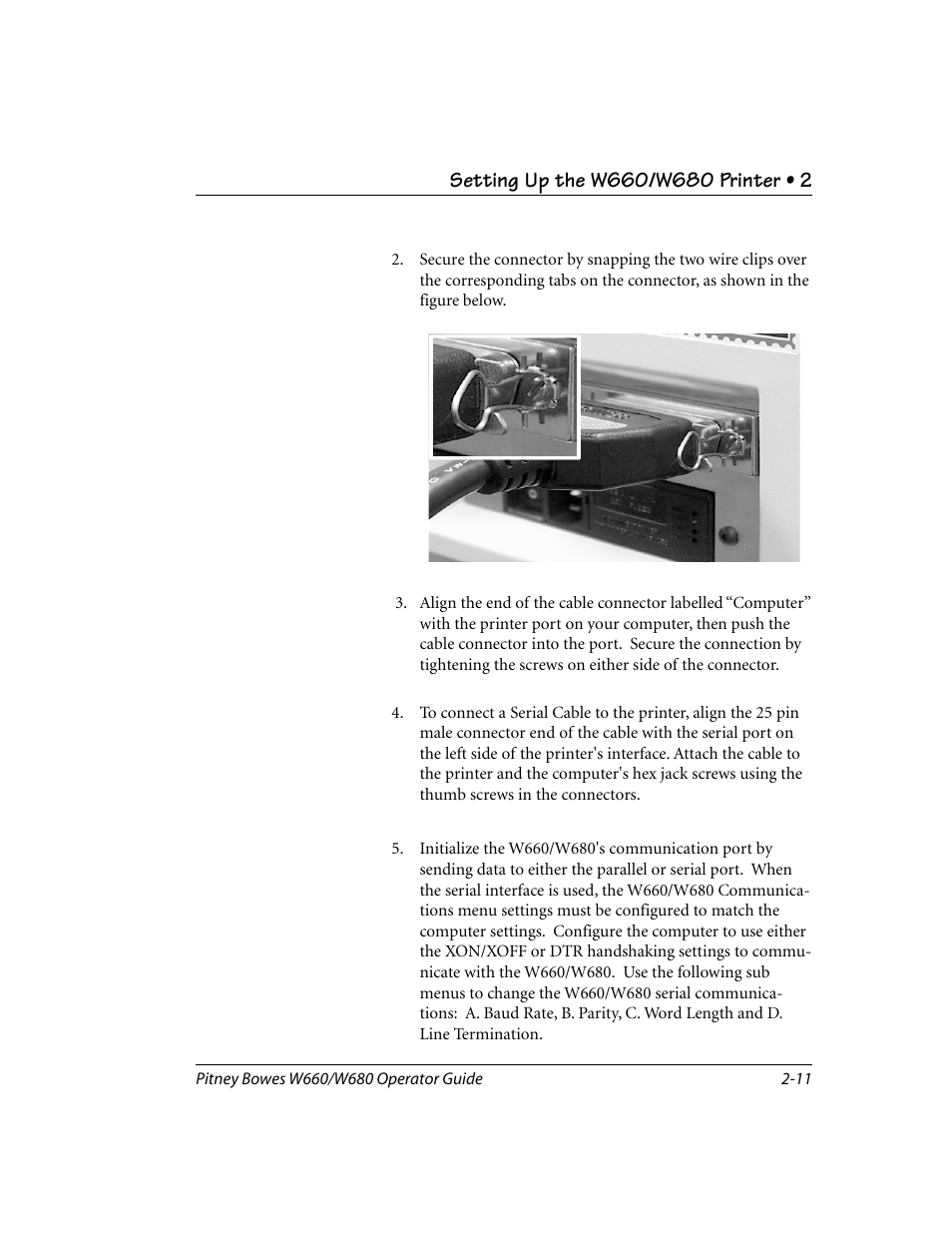 Pitney Bowes W680 User Manual | Page 23 / 130