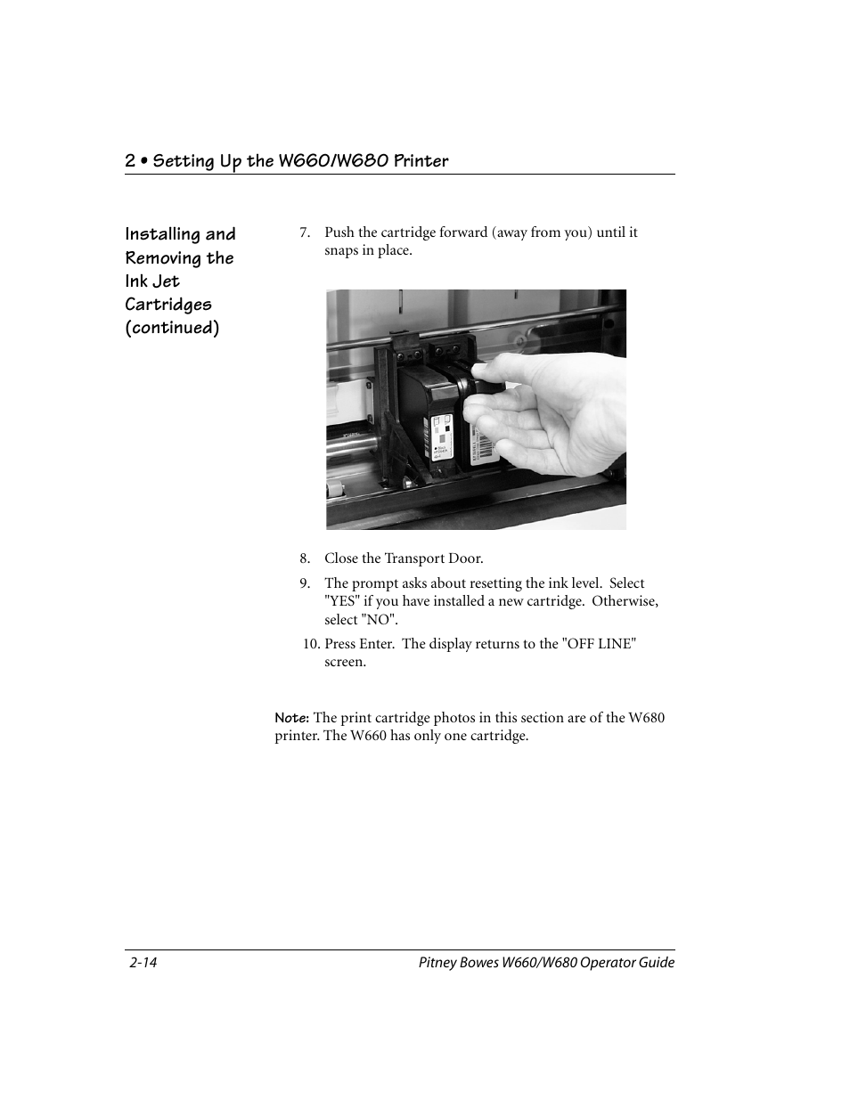 Pitney Bowes W680 User Manual | Page 26 / 130