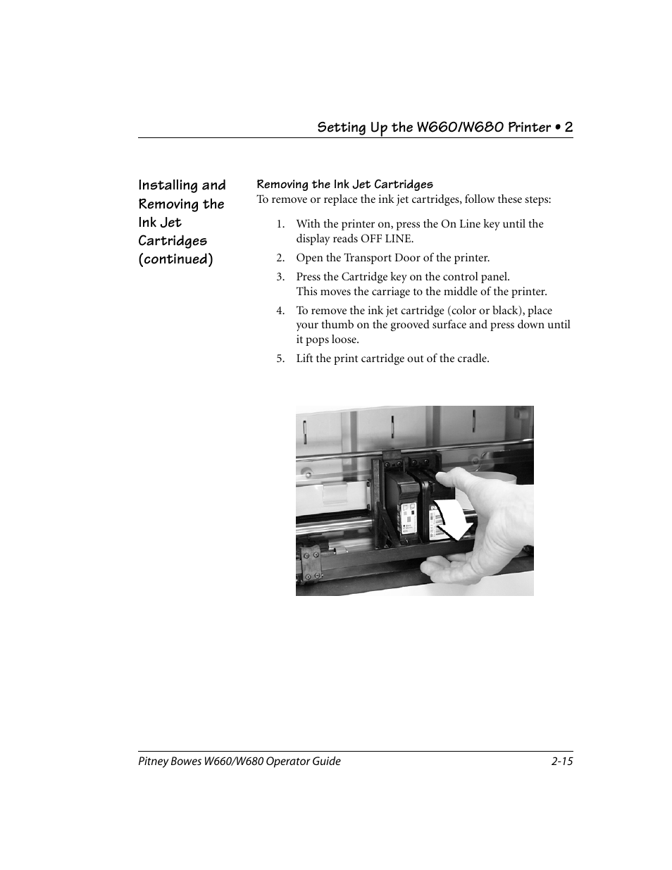 Pitney Bowes W680 User Manual | Page 27 / 130