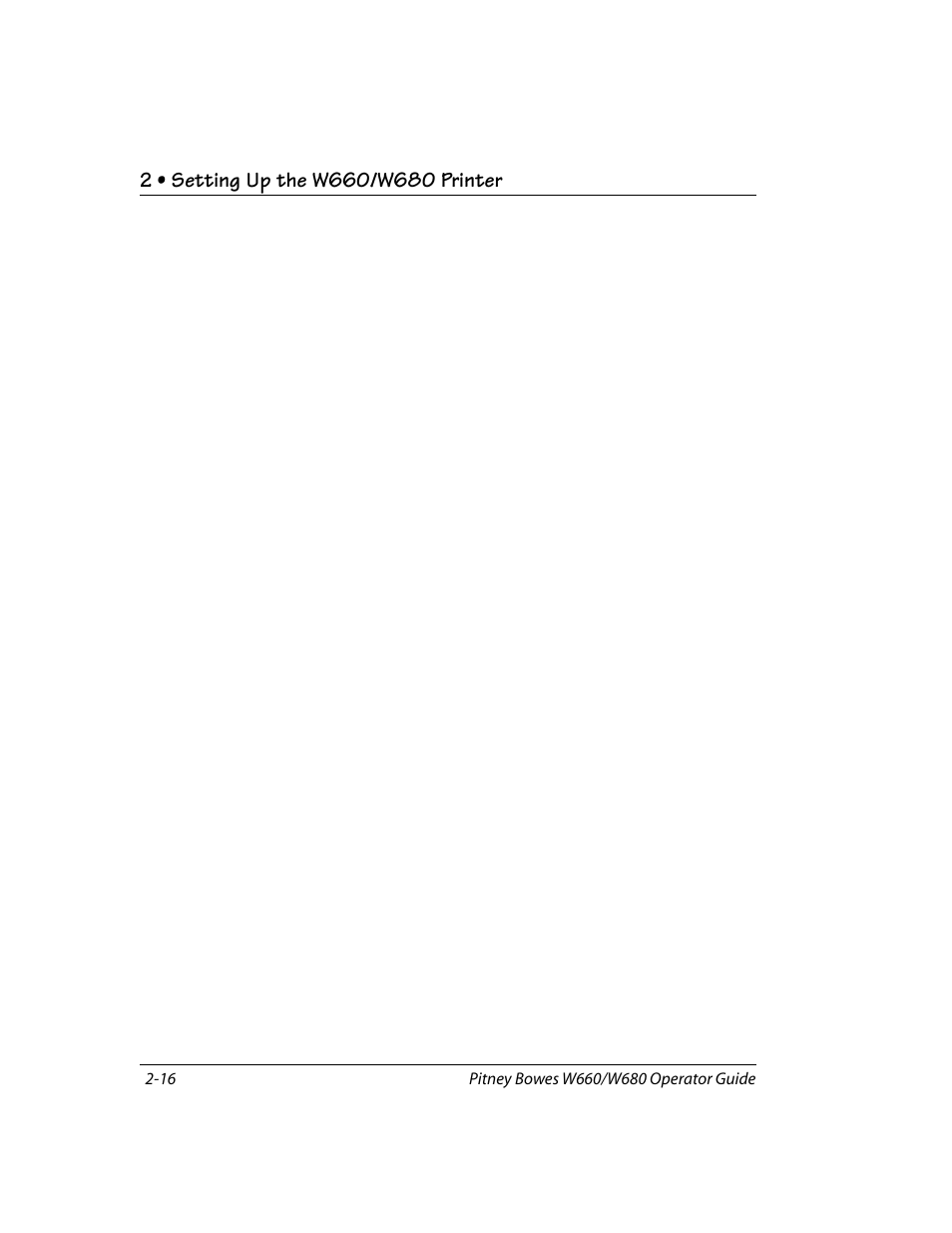 Pitney Bowes W680 User Manual | Page 28 / 130