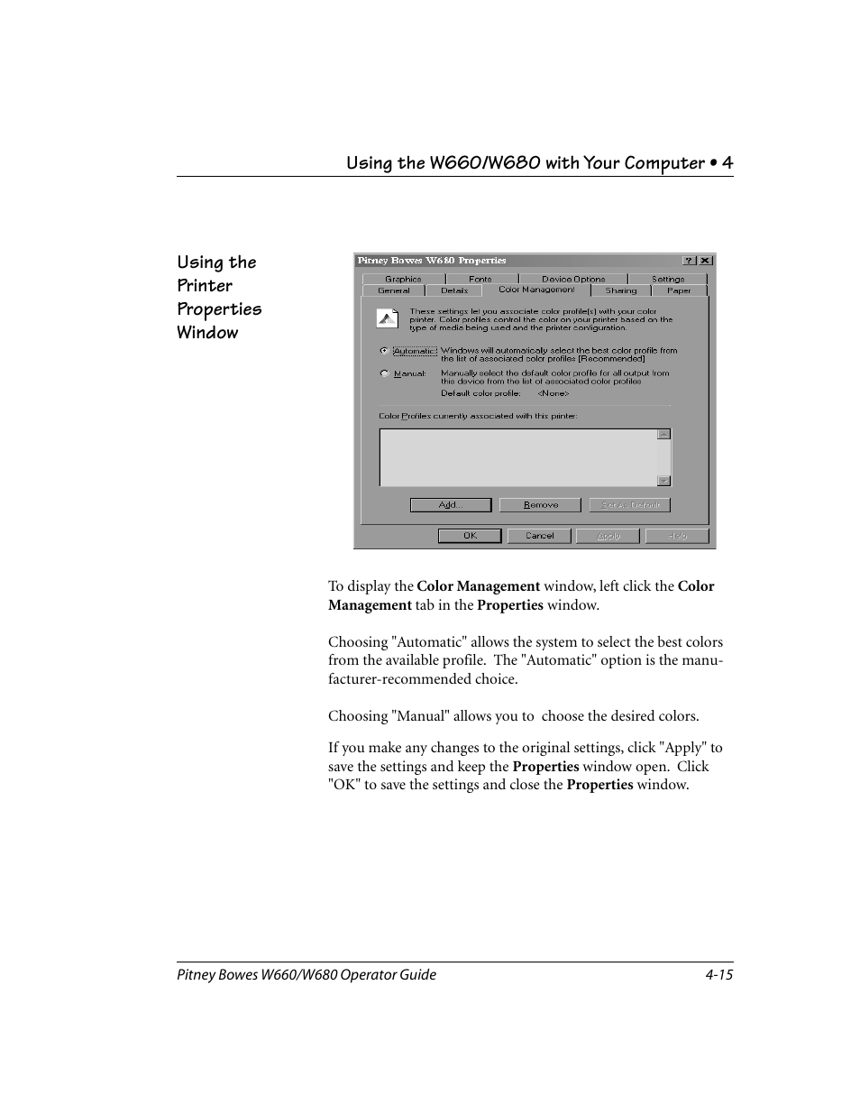 Pitney Bowes W680 User Manual | Page 59 / 130