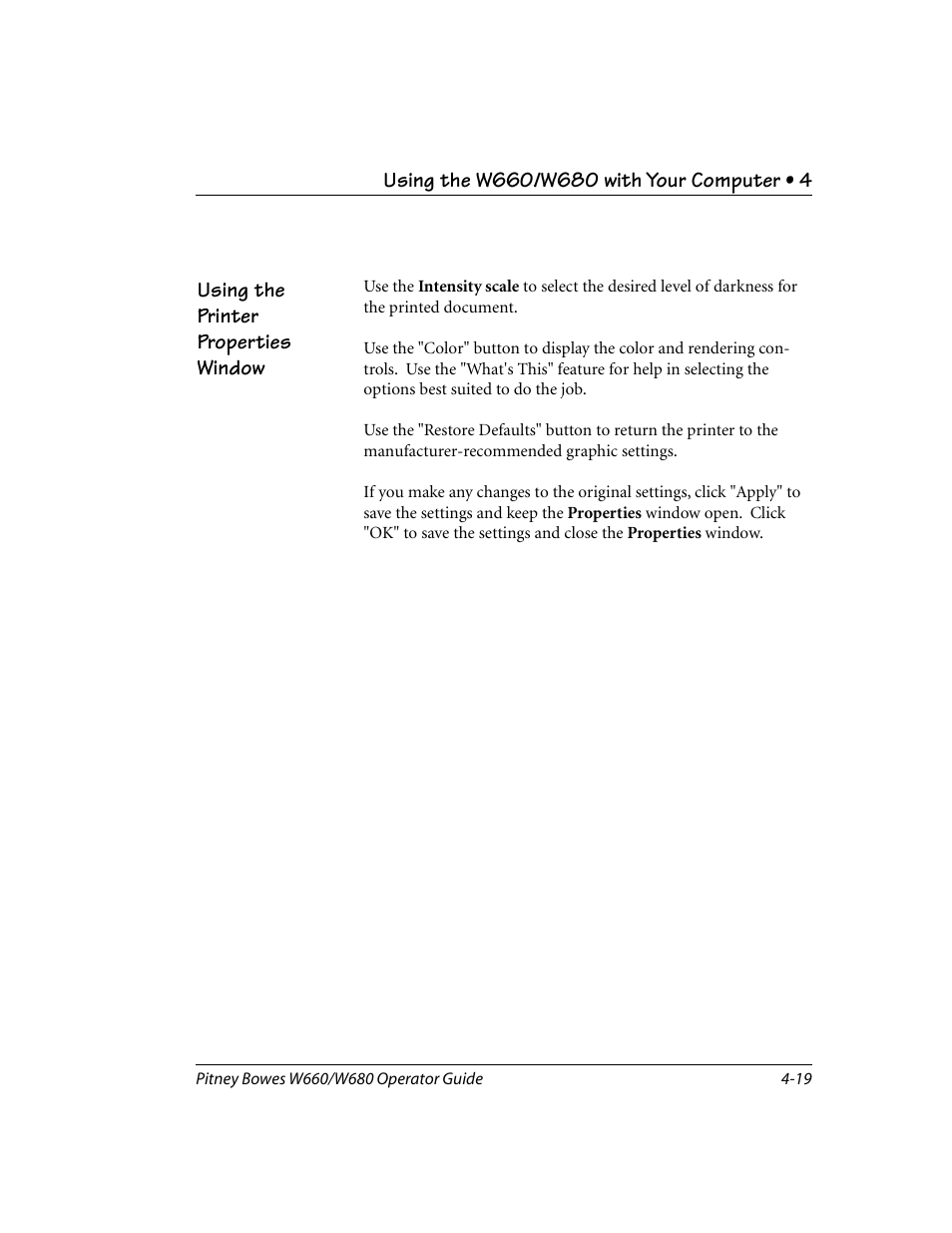 Pitney Bowes W680 User Manual | Page 63 / 130