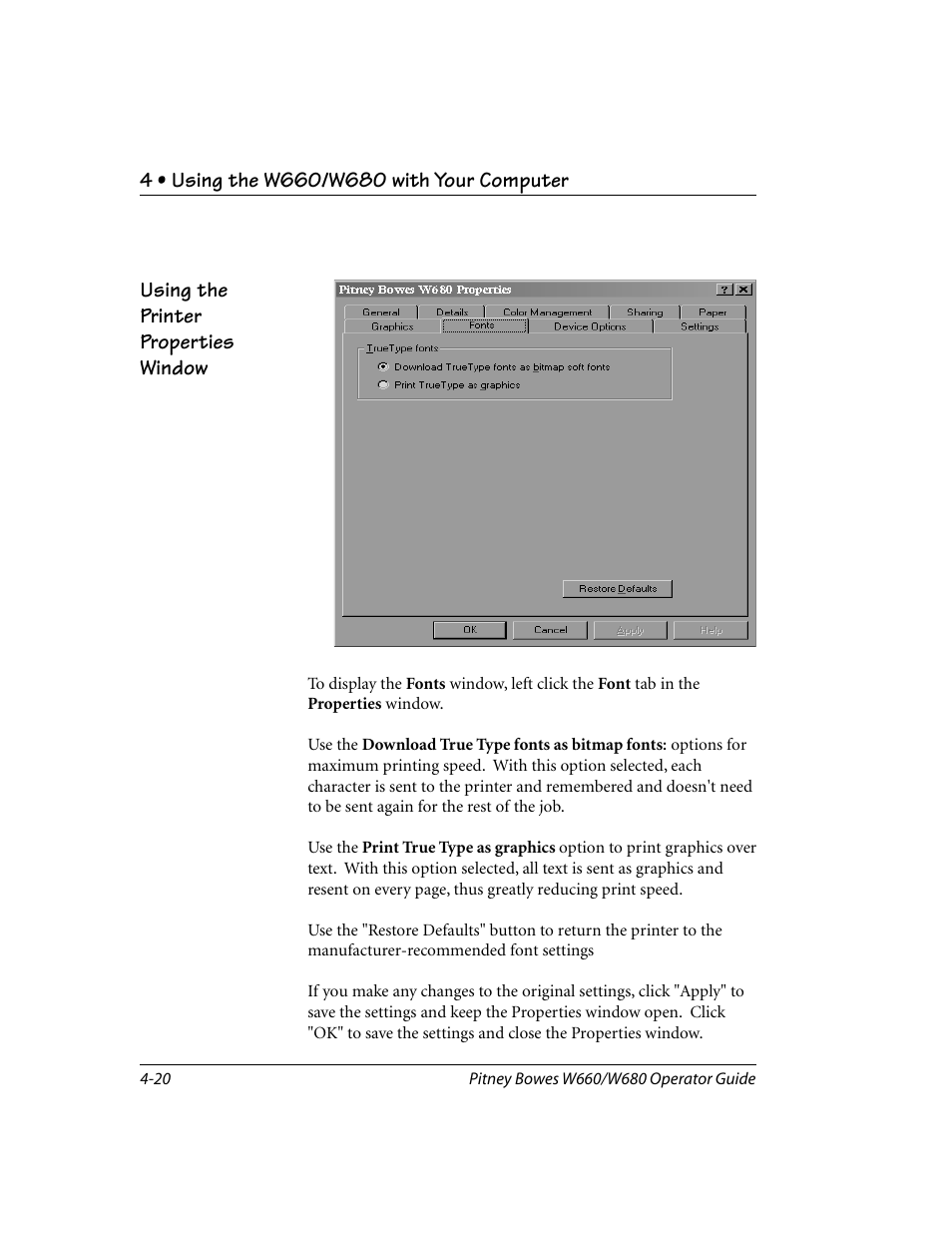 Pitney Bowes W680 User Manual | Page 64 / 130