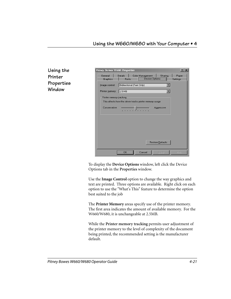 Pitney Bowes W680 User Manual | Page 65 / 130