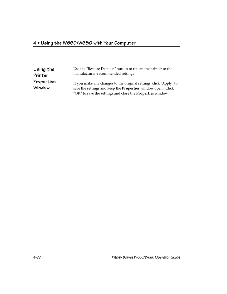 Pitney Bowes W680 User Manual | Page 66 / 130