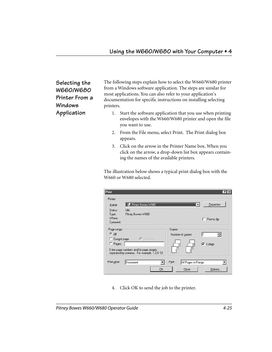 Pitney Bowes W680 User Manual | Page 69 / 130