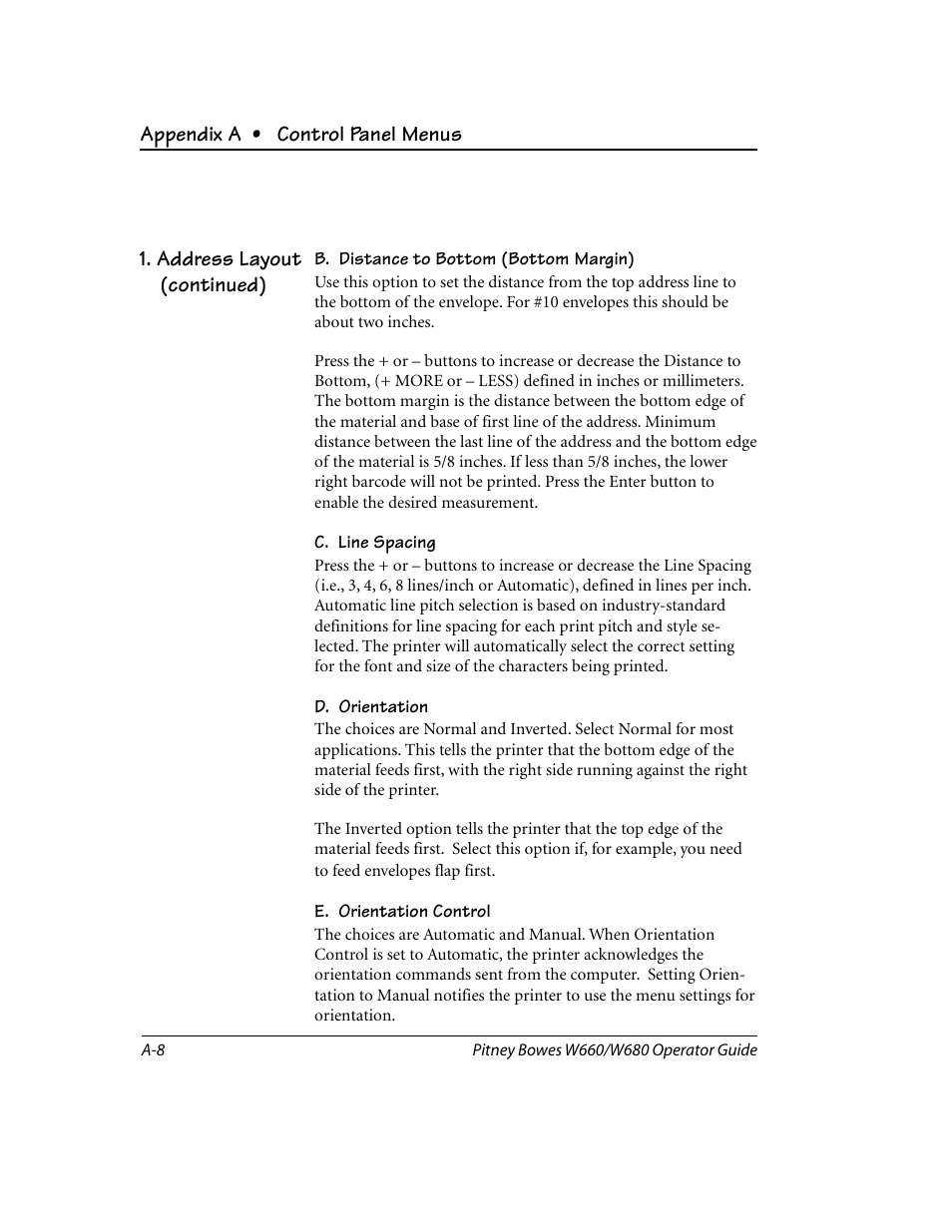 Pitney Bowes W680 User Manual | Page 90 / 130