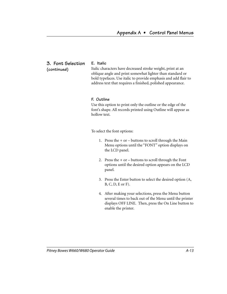 Pitney Bowes W680 User Manual | Page 95 / 130