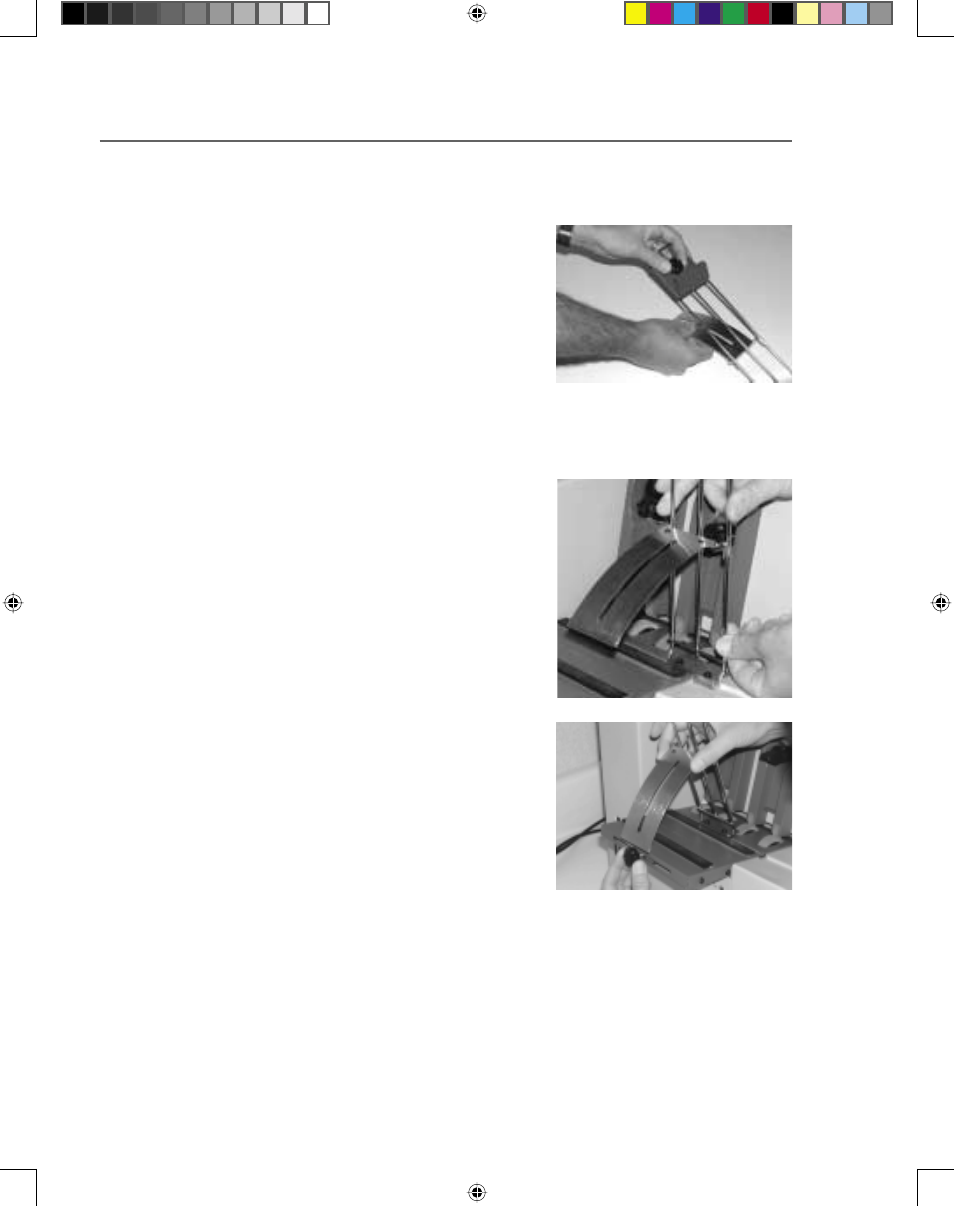 Installing the wire frame assembly, Setup, Assembling the printer (continued) | Pitney Bowes ADDRESSRIGHT DA400 User Manual | Page 21 / 114