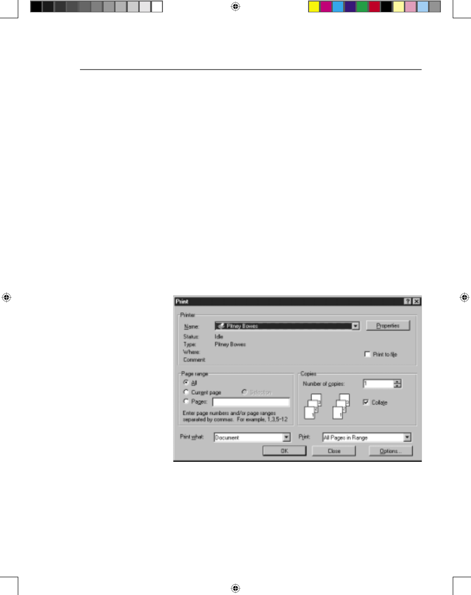 Using the printer with your computer | Pitney Bowes ADDRESSRIGHT DA400 User Manual | Page 38 / 114