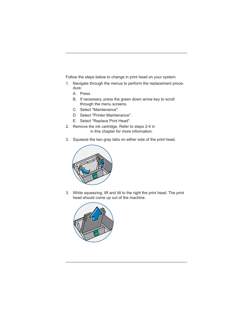 Replacing the print head, 12 • maintenance | Pitney Bowes DM300C User Manual | Page 165 / 196