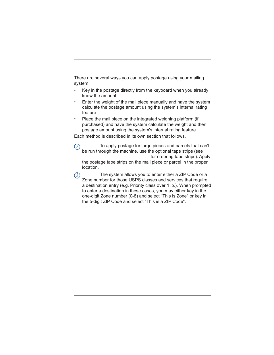 Applying postage, 3 • running mail | Pitney Bowes DM300C User Manual | Page 33 / 196