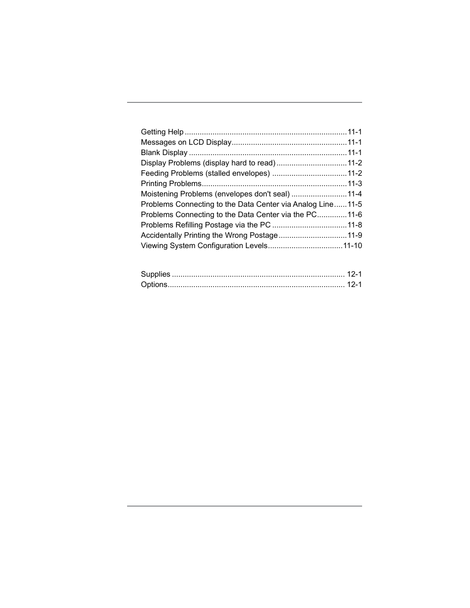 Pitney Bowes SV62214 User Manual | Page 12 / 160