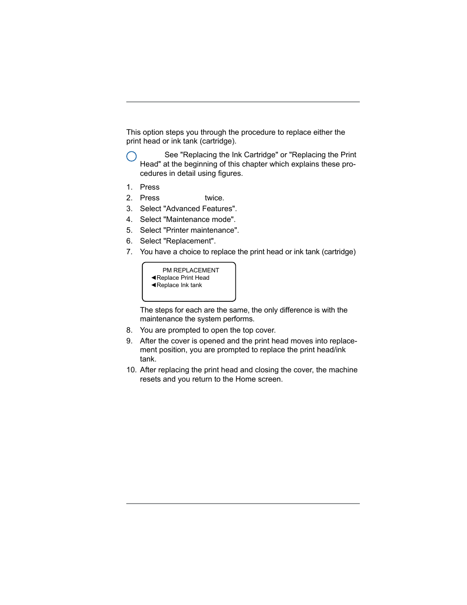 10 • maintenance | Pitney Bowes SV62214 User Manual | Page 134 / 160