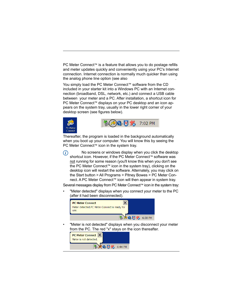 Pc meter connect, 2 • getting to know your system | Pitney Bowes SV62214 User Manual | Page 30 / 160