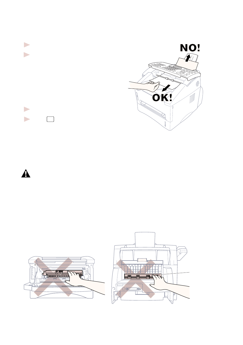 Document jam, Printer jam | Pitney Bowes 1630 User Manual | Page 116 / 160
