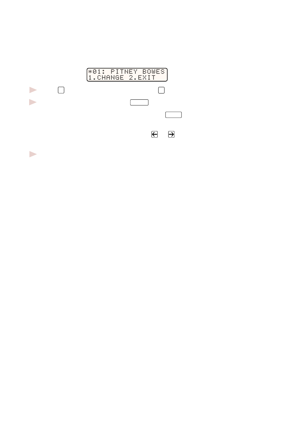 Changing one touch and speed dial numbers | Pitney Bowes 1630 User Manual | Page 70 / 160