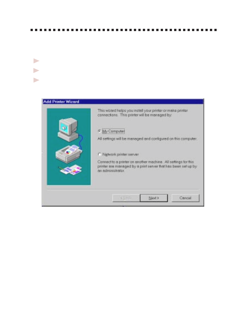 Installing printer driver, If you are using windows nt, Workstation version 4.0 | Pitney Bowes 1630 User Manual | Page 89 / 160