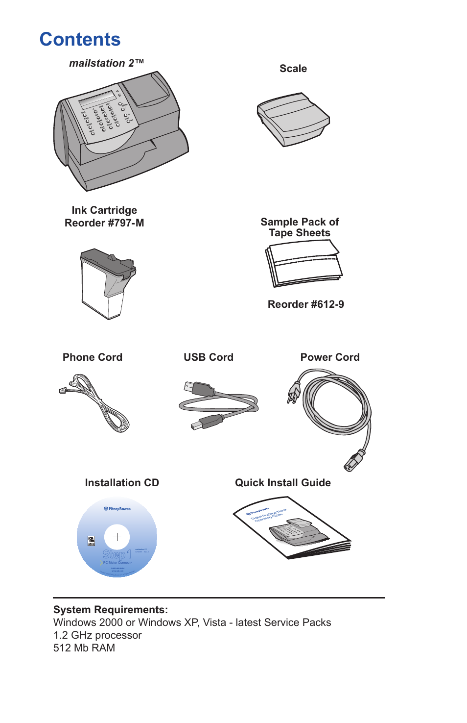 Pitney Bowes MAILSTATION 2 User Manual | Page 2 / 24