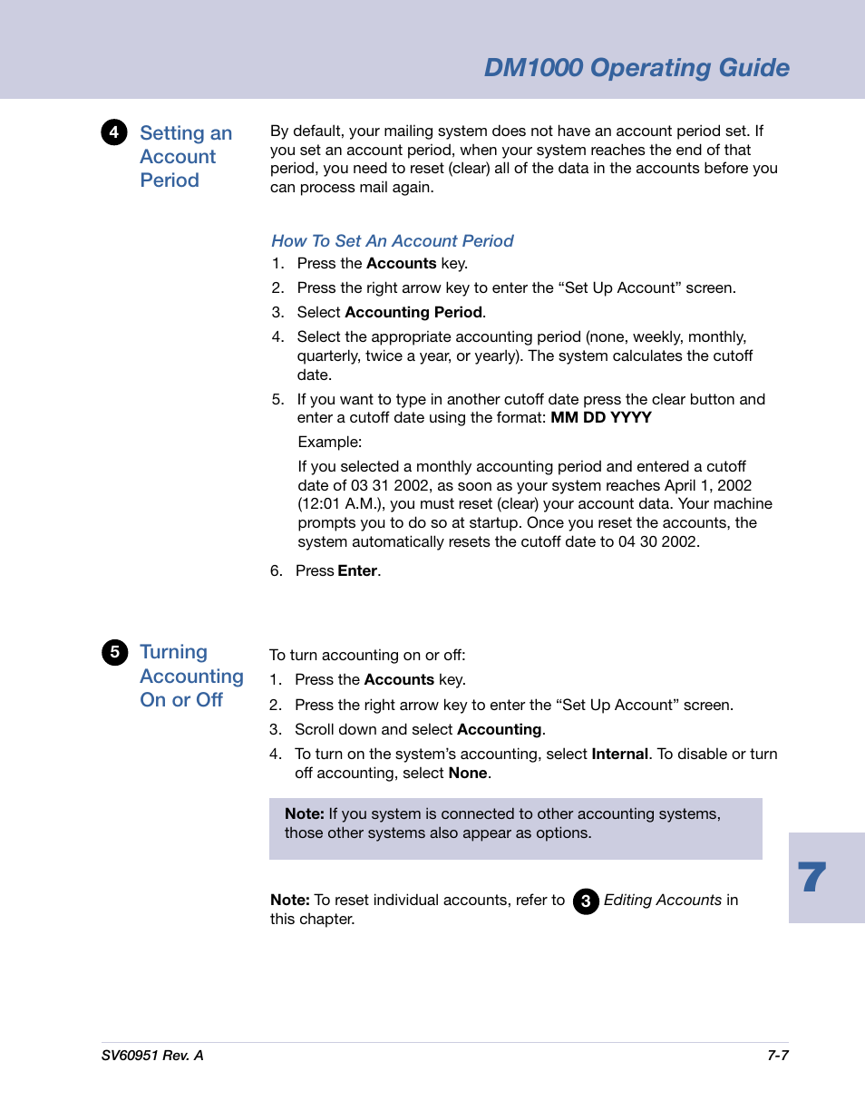 Dm1000 operating guide | Pitney Bowes DM1000 User Manual | Page 102 / 177