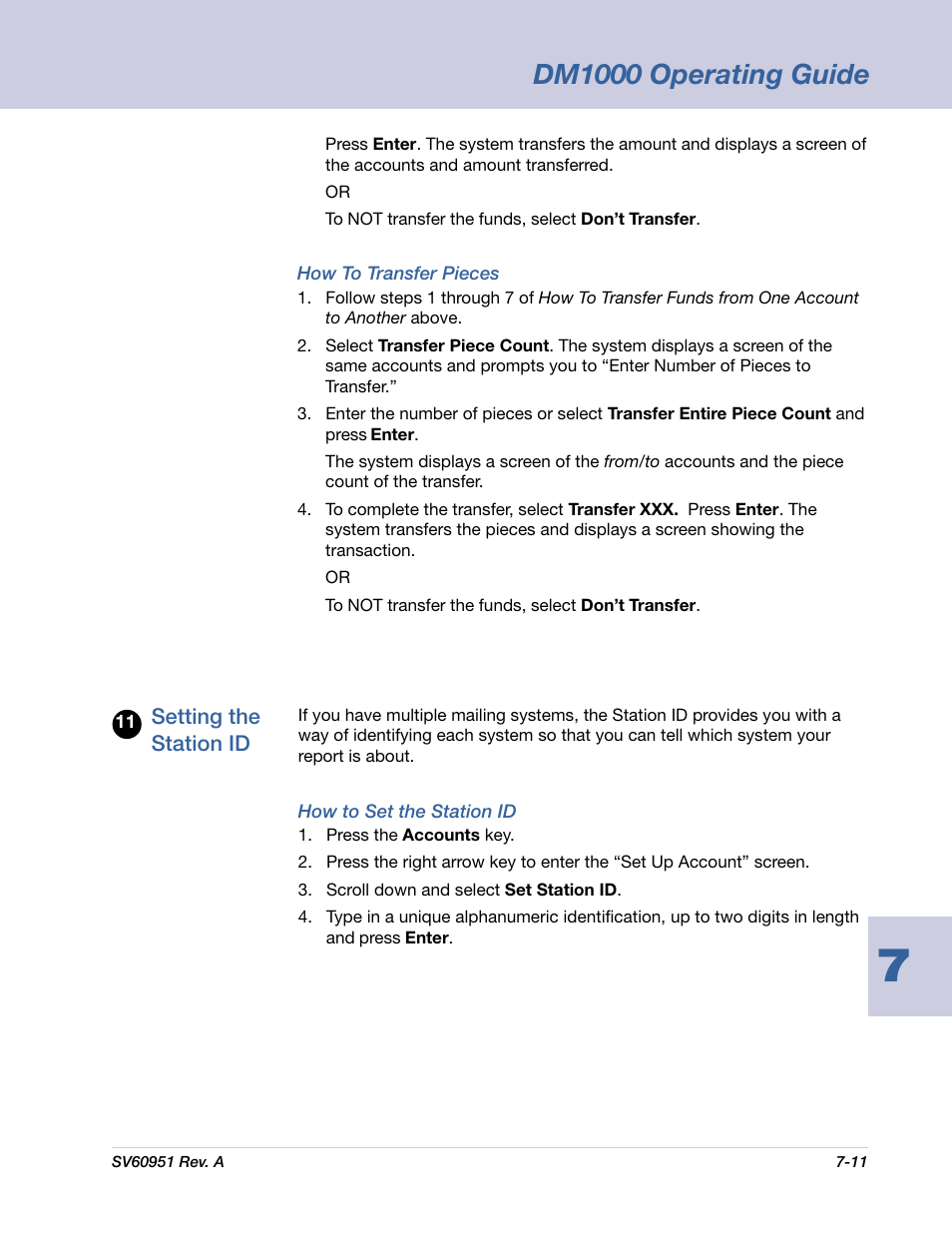 Dm1000 operating guide | Pitney Bowes DM1000 User Manual | Page 106 / 177