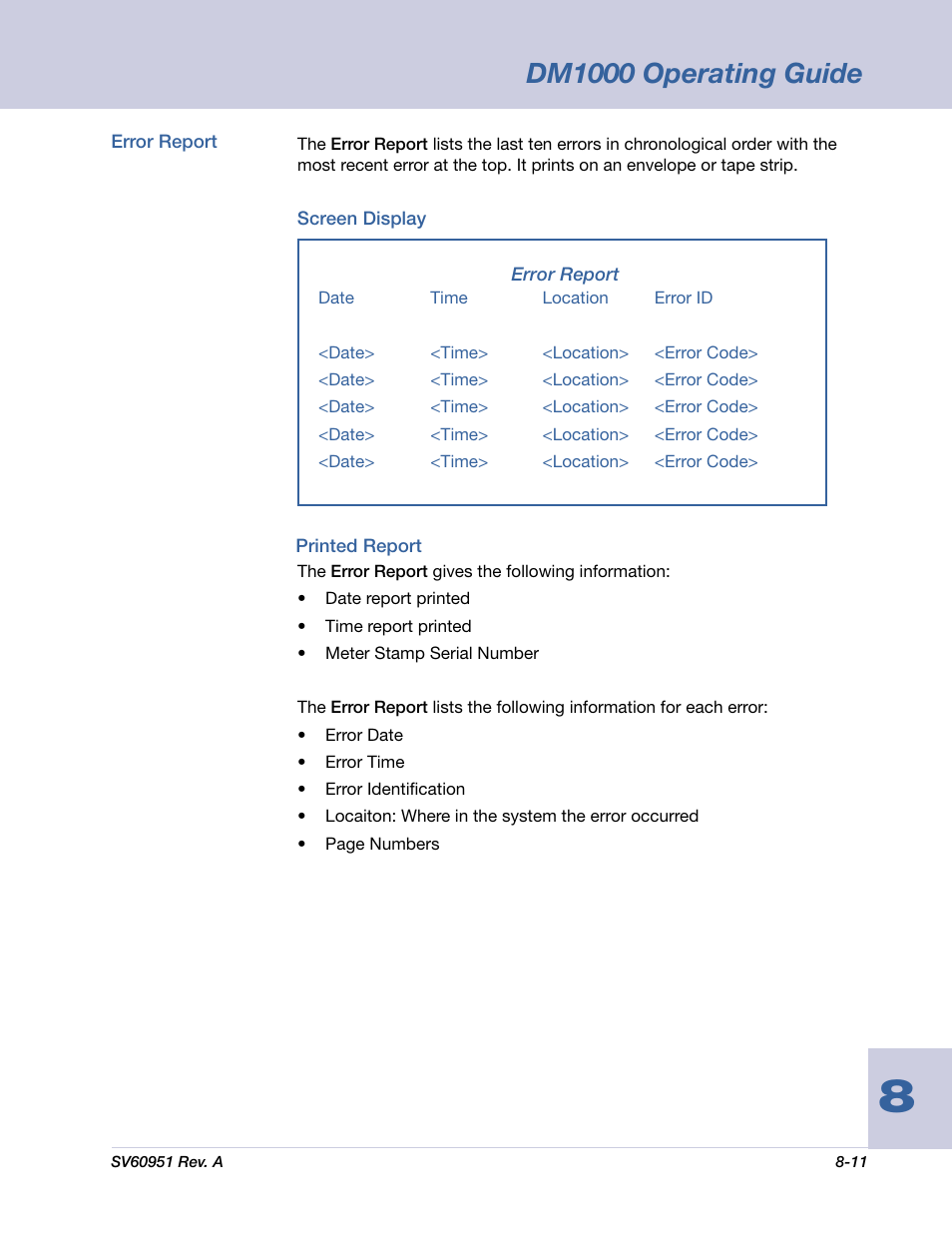 Dm1000 operating guide | Pitney Bowes DM1000 User Manual | Page 120 / 177