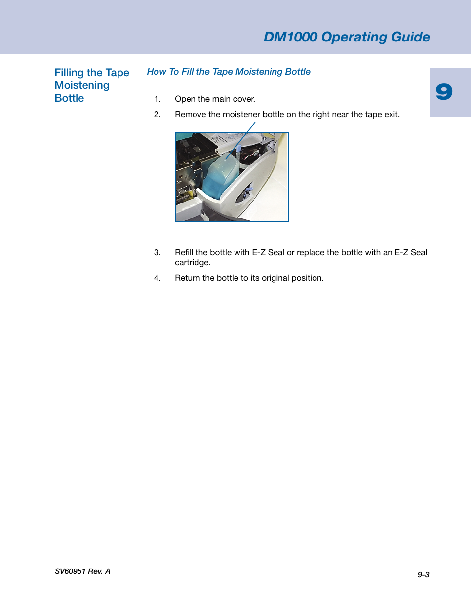 Dm1000 operating guide | Pitney Bowes DM1000 User Manual | Page 124 / 177