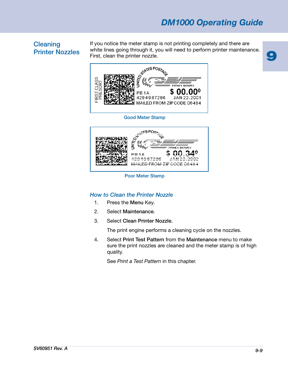 Dm1000 operating guide | Pitney Bowes DM1000 User Manual | Page 130 / 177