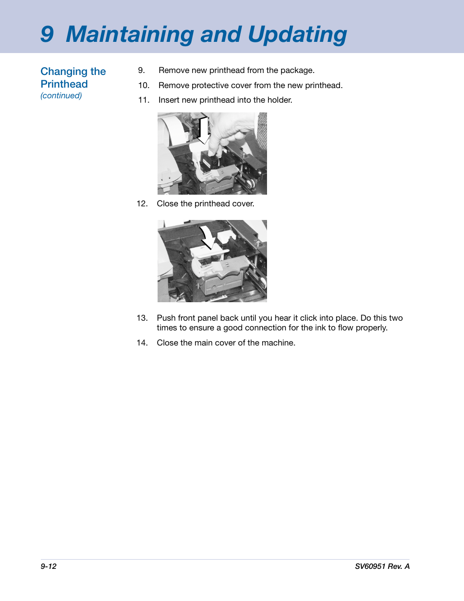 9 maintaining and updating | Pitney Bowes DM1000 User Manual | Page 133 / 177