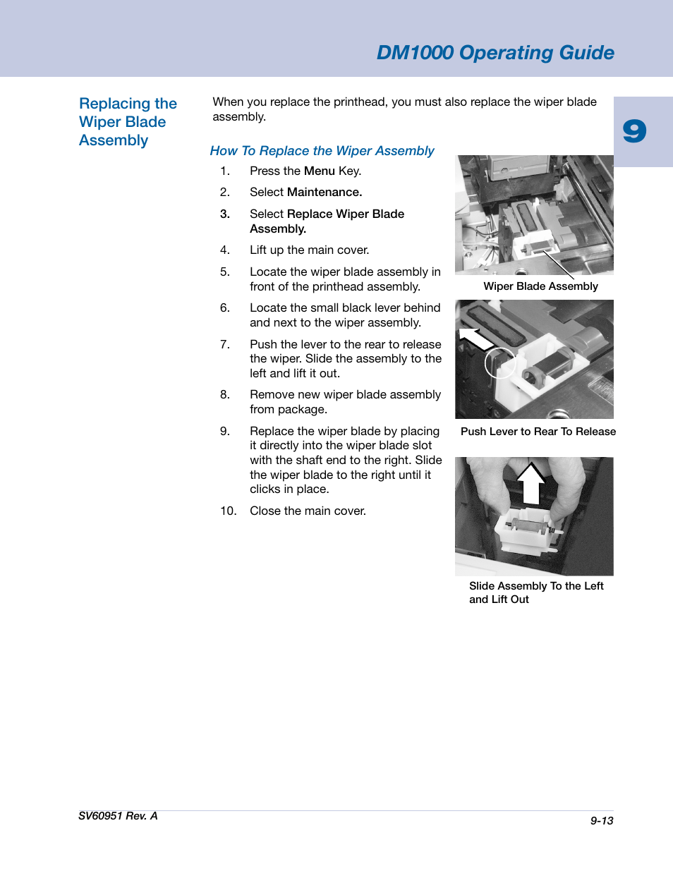 Dm1000 operating guide | Pitney Bowes DM1000 User Manual | Page 134 / 177