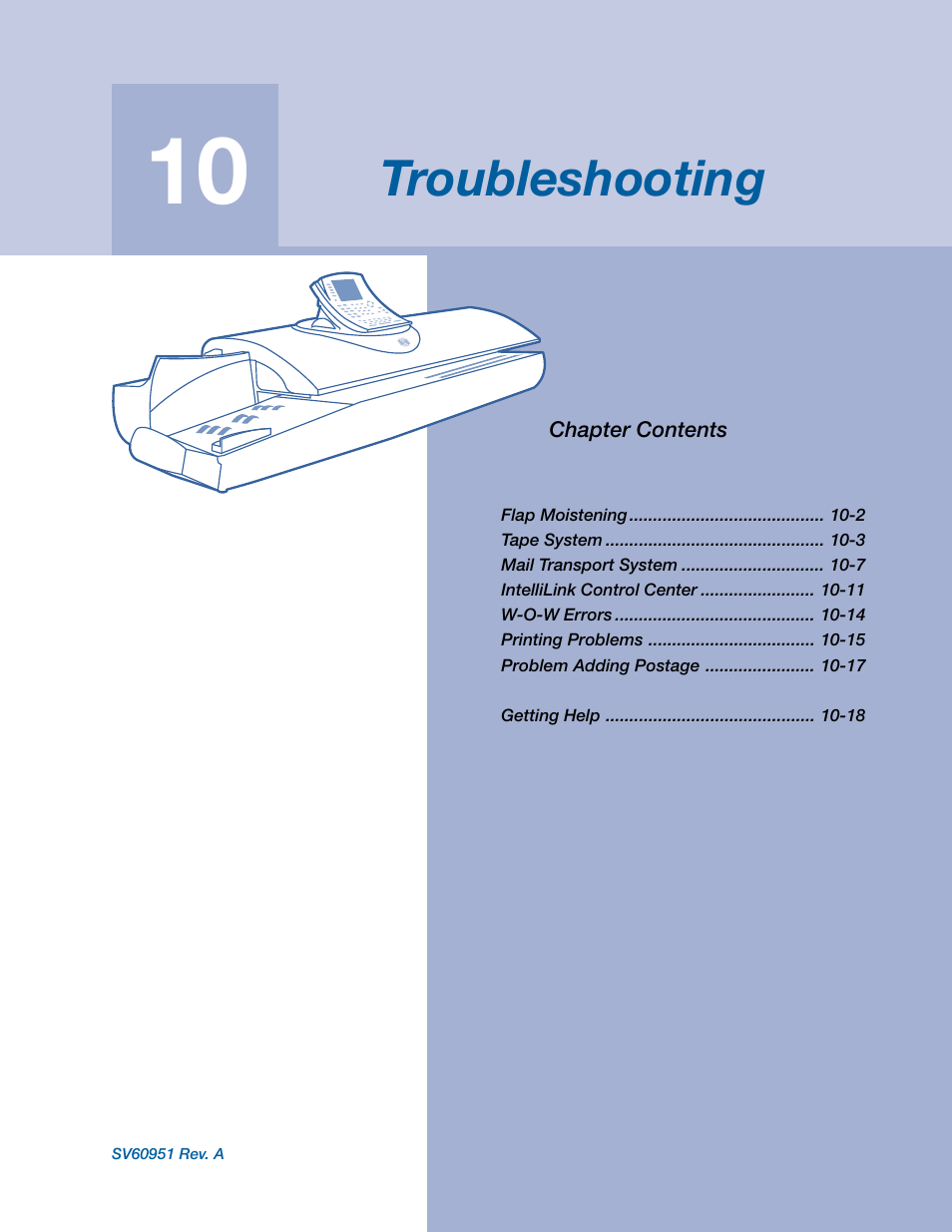 Troubleshooting | Pitney Bowes DM1000 User Manual | Page 136 / 177