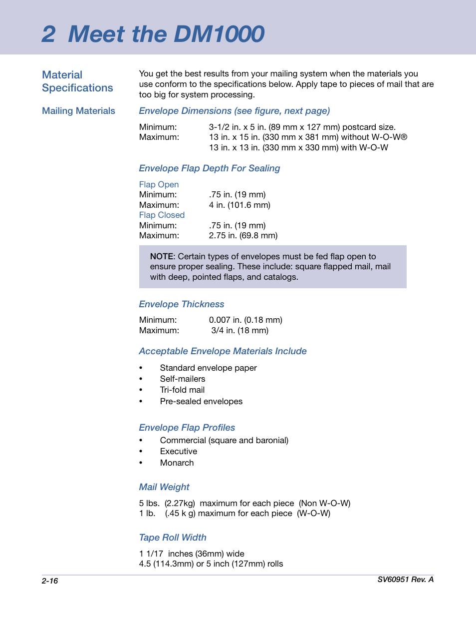 Pitney Bowes DM1000 User Manual | Page 27 / 177