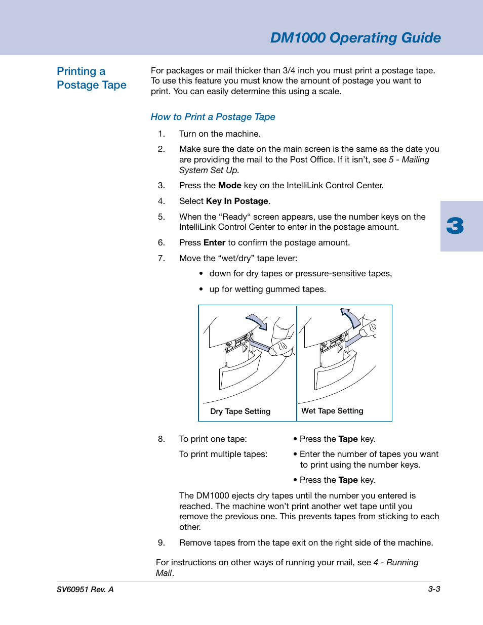 Dm1000 operating guide | Pitney Bowes DM1000 User Manual | Page 32 / 177