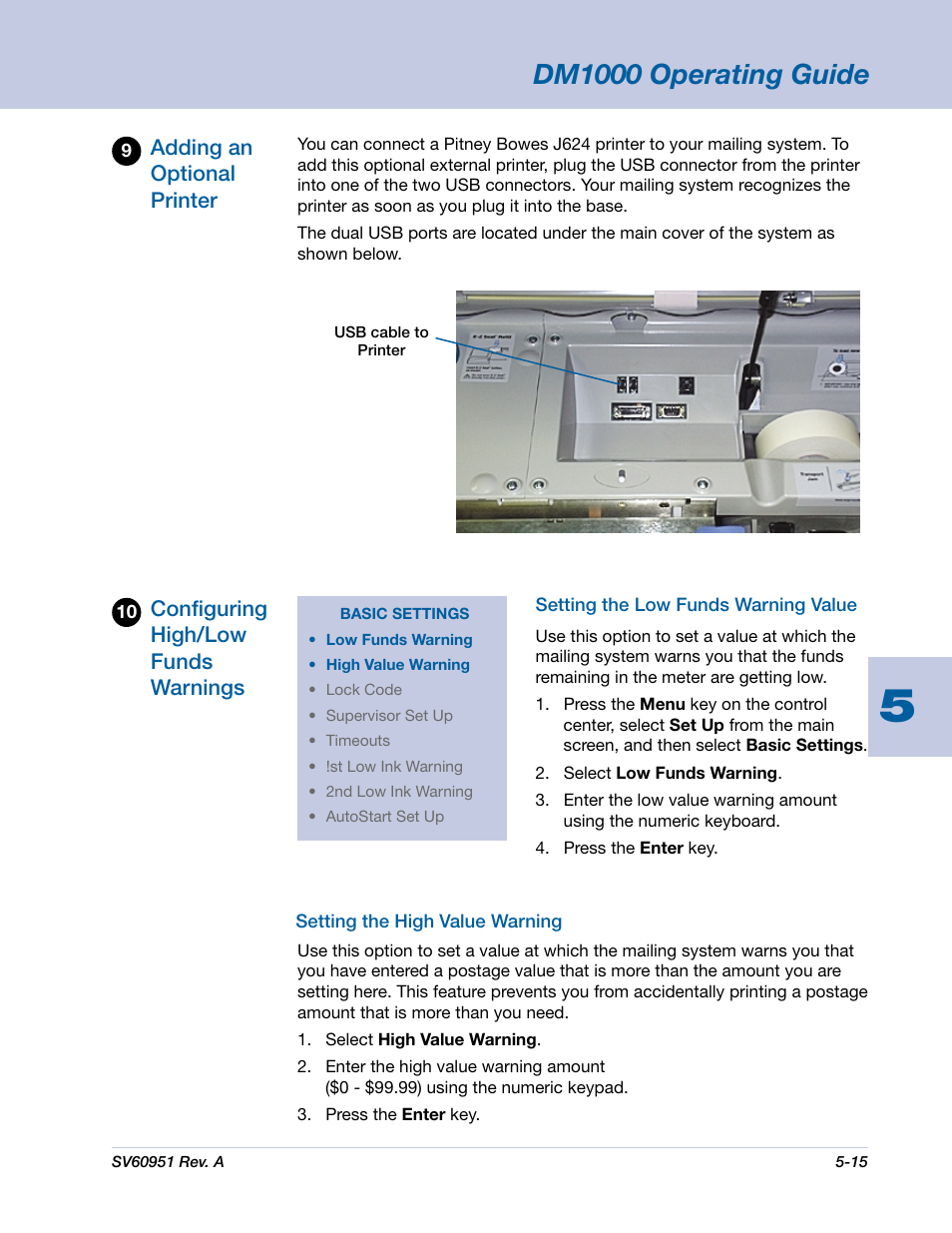 Dm1000 operating guide | Pitney Bowes DM1000 User Manual | Page 78 / 177