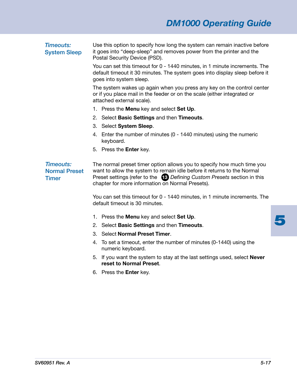 Dm1000 operating guide | Pitney Bowes DM1000 User Manual | Page 80 / 177