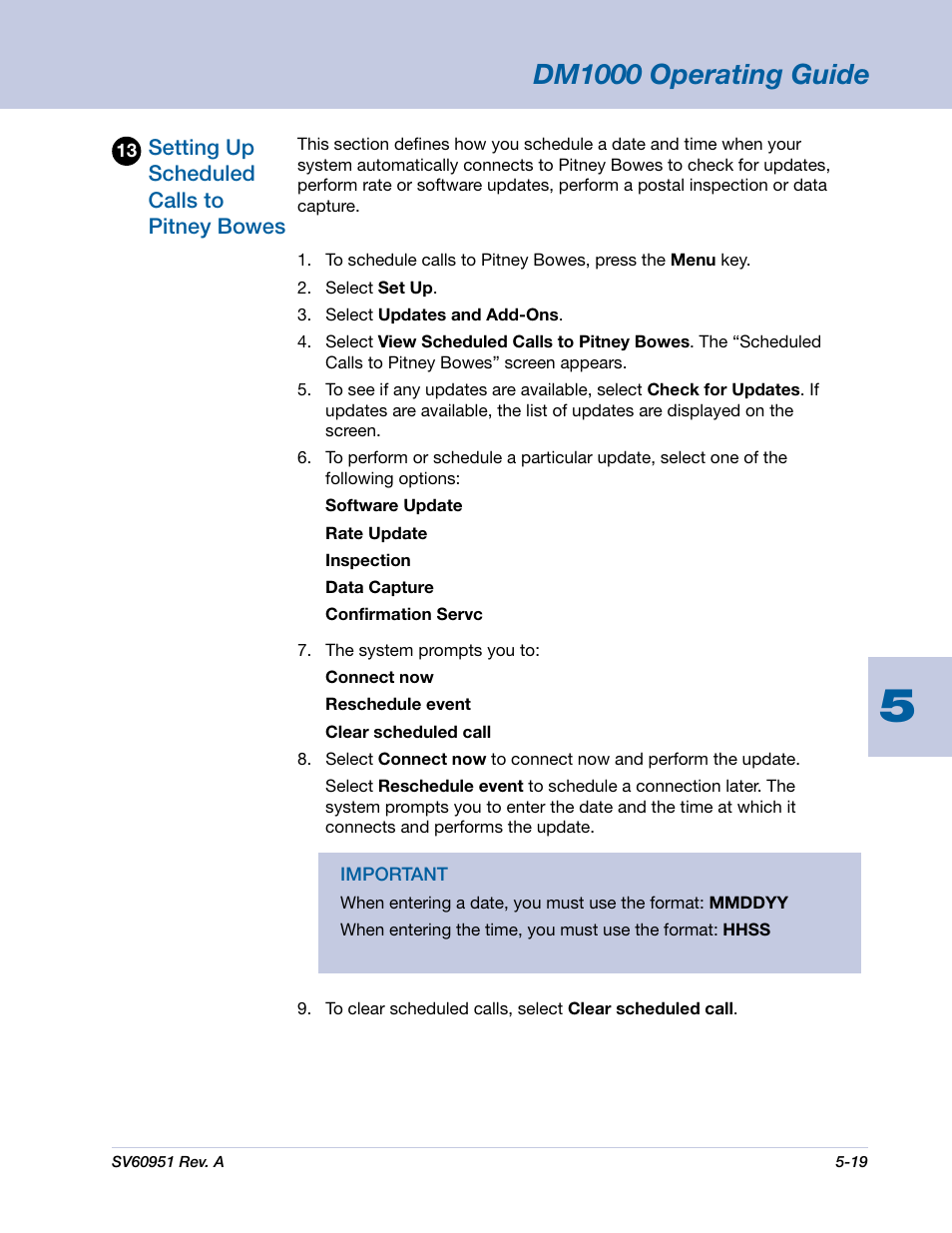 Dm1000 operating guide | Pitney Bowes DM1000 User Manual | Page 82 / 177