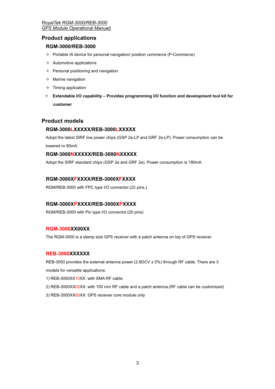 Professor Tech RGM-3000 Series User Manual | Page 4 / 22